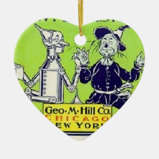 Tovenaar van Oz Keramisch Ornament (Voorkant)