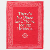 tovenaar van Oz-kerstbanket Fleece Deken (Voorkant)