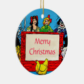 Tovenaar Van Oz Kerstversiering Keramisch Ornament (Rechts)