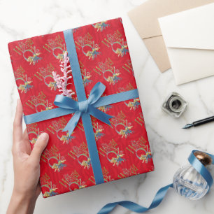 Tovenaar van Oz klassieke karakter rood Cadeaupapier