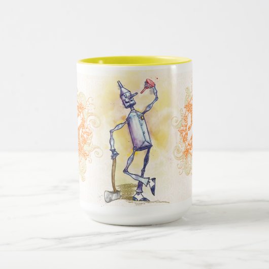 TOVENAAR VAN OZ KOFFIEBEEKER met de Blikken Man Mok (Midden)