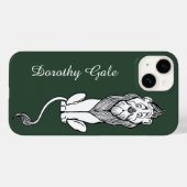  Tovenaar van Oz, laffe Lion Case-Mate iPhone Case (Achterkant (horizontaal))