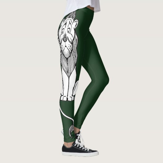  Tovenaar van Oz, laffe Lion Leggings (Rechts)