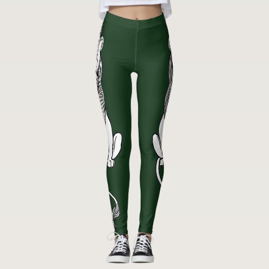  Tovenaar van Oz, laffe Lion Leggings (Voorkant)