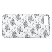  Tovenaar van Oz, laffe Lion met Kroon Case-Mate iPhone Case (Achterkant (Horizontaal))