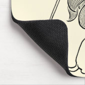 Tovenaar van Oz, laffe Lion met Kroon Muismat (Hoek)