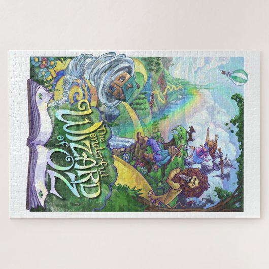Tovenaar van Oz Large Legpuzzel (Horizontaal)