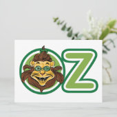 tovenaar van Oz, leeuw in de letter O (Staand voorkant)