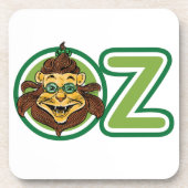  tovenaar van Oz, leeuw in de letter O Drankjes Onderzetter (Voorkant)