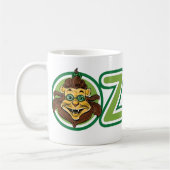  tovenaar van Oz, leeuw in de letter O Koffiemok (Links)