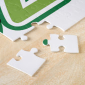 tovenaar van Oz, leeuw in de letter O Legpuzzel (Zijkant)