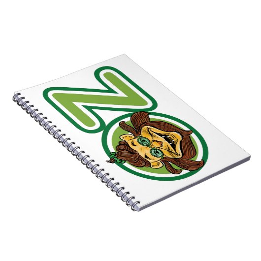  tovenaar van Oz, leeuw in de letter O Notitieboek (Rechterzijde)