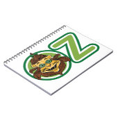  tovenaar van Oz, leeuw in de letter O Notitieboek (Linkerzijde)