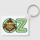  tovenaar van Oz, leeuw in de letter O Sleutelhanger (Voorkant)