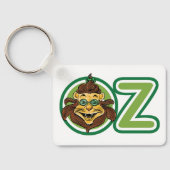  tovenaar van Oz, leeuw in de letter O Sleutelhanger (Achterkant)