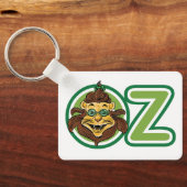  tovenaar van Oz, leeuw in de letter O Sleutelhanger (Achterkant)