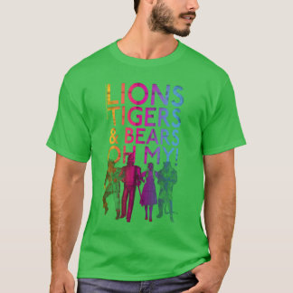 Tovenaar van Oz Leeuwen Tijgers Beren jongen T-shirt