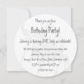  tovenaar van Oz Lion, Kindergeboortedag Kaart (Achterkant)