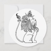  tovenaar van Oz Lion, Kindergeboortedag Kaart (Voorkant)