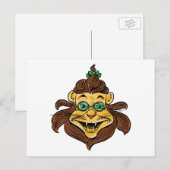 Tovenaar van Oz, Lon die Groene Glasbril draagt Briefkaart (Voorkant / Achterkant)