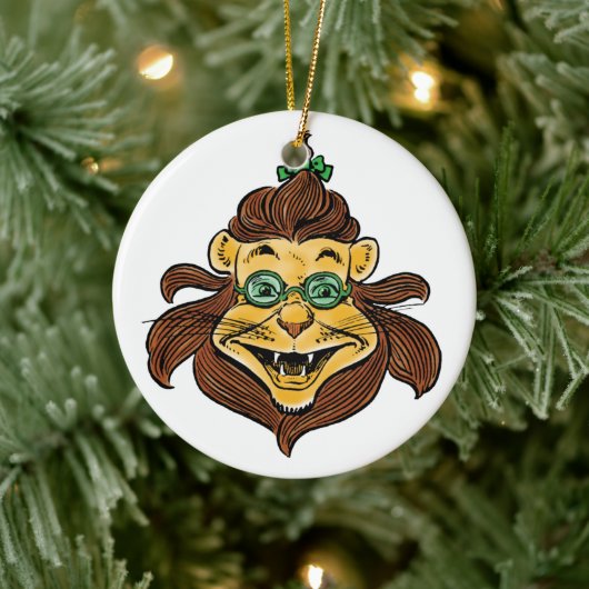  Tovenaar van Oz, Lon die Groene Glasbril draagt Keramisch Ornament (Boom)