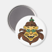 Tovenaar van Oz, Lon die Groene Glasbril draagt Magneet (Voorkant / Achterkant)