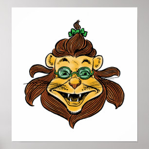 Tovenaar van Oz, Lon die Groene Glasbril draagt Poster