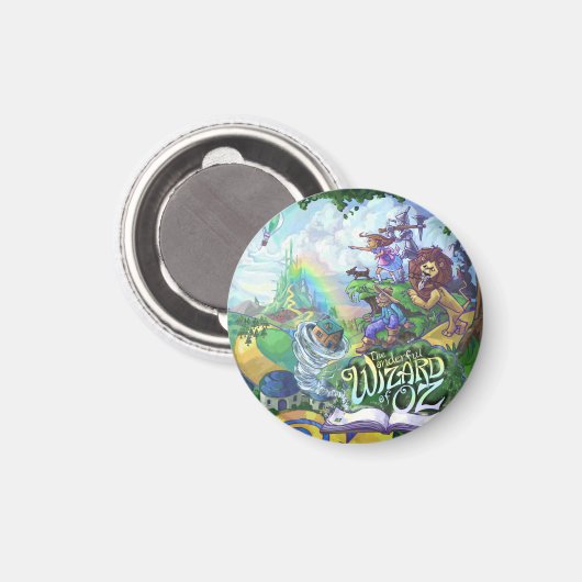 Tovenaar van Oz Magneet (Voorkant / Achterkant)