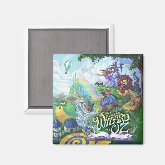 Tovenaar van Oz Magneet (Voorkant / Achterkant)
