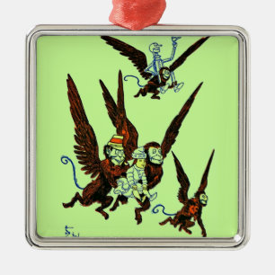 Tovenaar van Oz Metalen Ornament