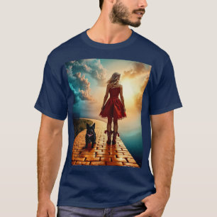 Tovenaar van Oz - Moderne stijl T-shirt
