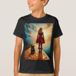 Tovenaar van Oz - Moderne stijl T-shirt