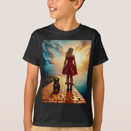 Tovenaar van Oz - Moderne stijl T-shirt (Voorkant)