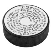 Tovenaar van Oz moed citaat hockey puck (3/4)