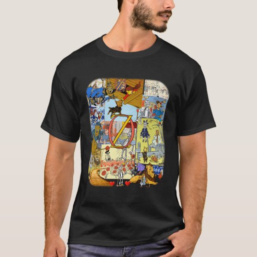 Tovenaar van Oz Montage T-shirt (Voorkant)
