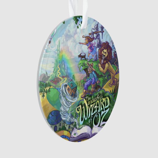 Tovenaar van Oz Ornament (voorkant)