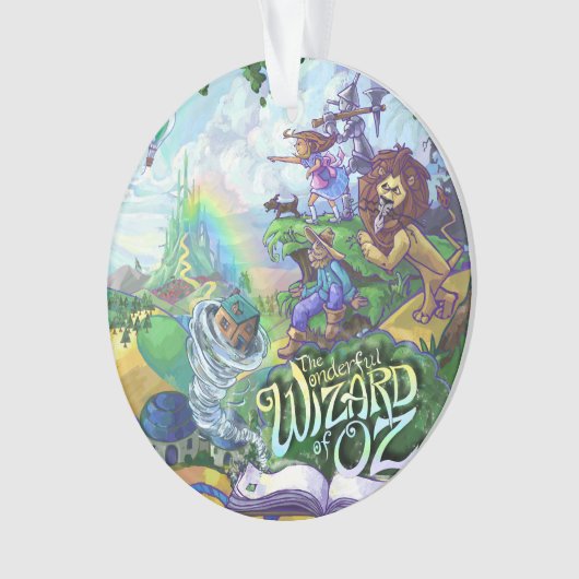 Tovenaar van Oz Ornament (voorkant)