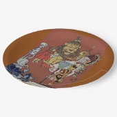 Tovenaar van Oz Paper Bord (Gekanteld)