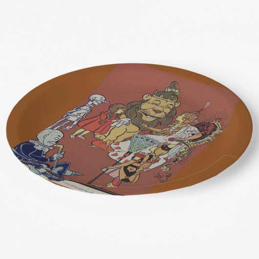 Tovenaar van Oz Paper Bord (Gekanteld)