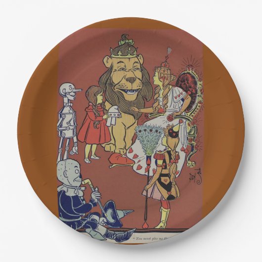 Tovenaar van Oz Paper Bord (Voorkant)