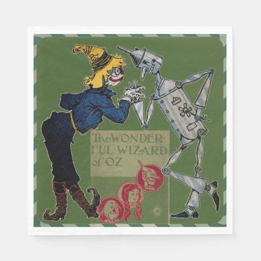 Tovenaar van Oz Papieren servet (Voorkant)