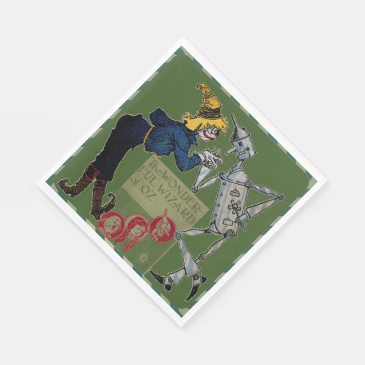 Tovenaar van Oz Papieren servet (Hoek)