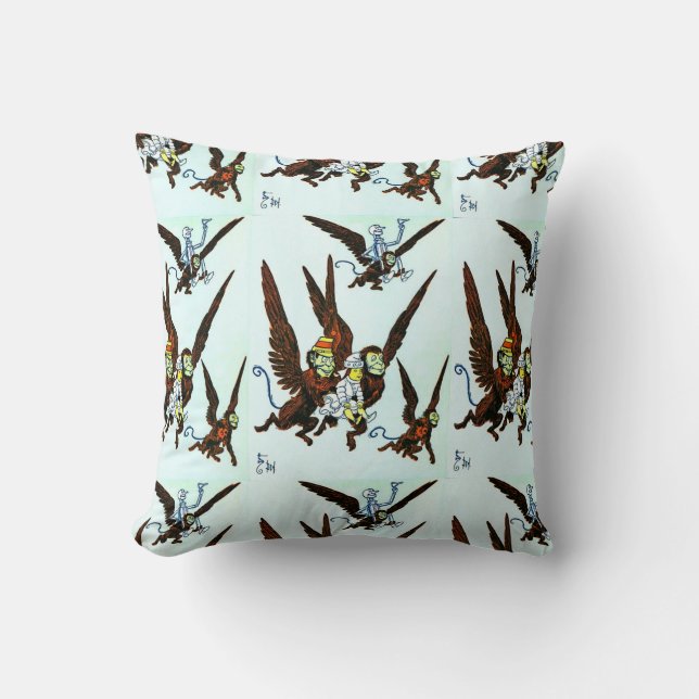 Tovenaar van Oz Pillow Kussen (Voorkant)
