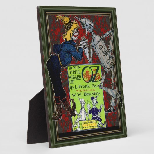 Tovenaar van Oz Plaque Fotoplaat (Zijkant)