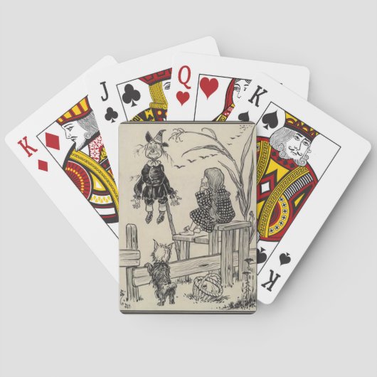 Tovenaar van Oz Pokerkaarten (Achterkant)