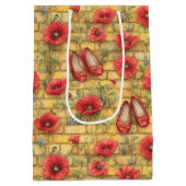 Tovenaar van Oz Poppies & Slippers Medium Cadeauzakje (Achterkant)