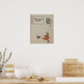 Tovenaar van Oz Poster met Dorothy en Toto (Keuken)