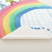 Tovenaar van Oz Rainbow Sherpa Blanket Deken (3/4)