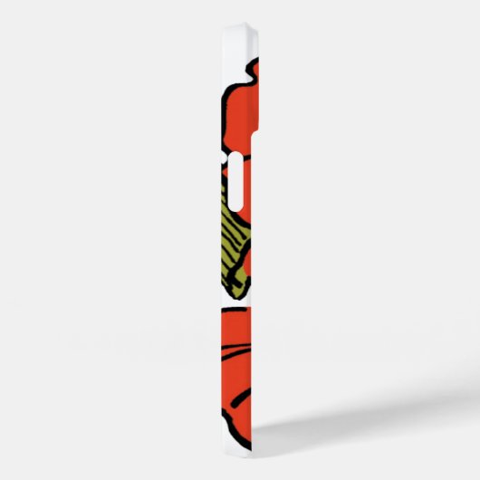  tovenaar van Oz Red Poppies in Bloom Spring Case-Mate iPhone Case (Achterkant / Rechts)