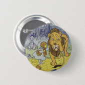 Tovenaar van Oz Ronde Button 5,7 Cm (Voorkant /achterkant)